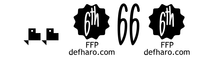 6thAniversario  Скачать бесплатные шрифты