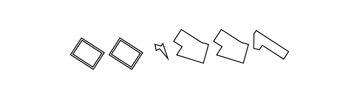 Siberia Tilt Outline  Скачать бесплатные шрифты