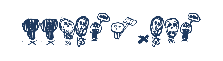 Pääkallojen hyökkäys font — Lorem ipsum body text preview