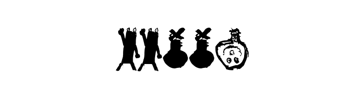 P&auml;&auml;kallojen hy&ouml;kk&auml;ys  Скачать бесплатные шрифты