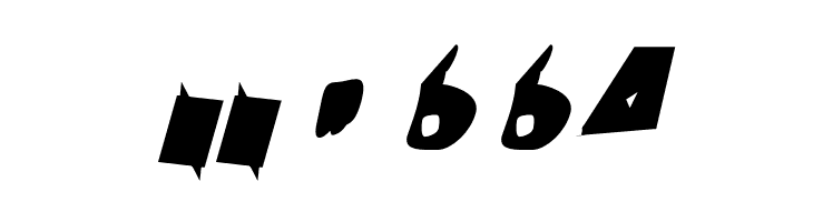 Electrical Snow Condensed Oblique  Скачать бесплатные шрифты