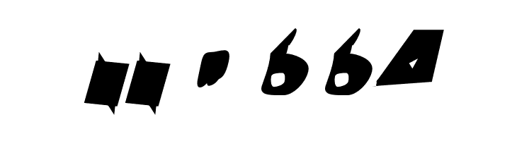 Electrical Snow Oblique  Скачать бесплатные шрифты