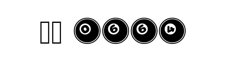 Bola Ocho FFP  Скачать бесплатные шрифты