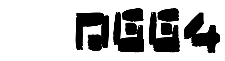 Boxybrush  Скачать бесплатные шрифты