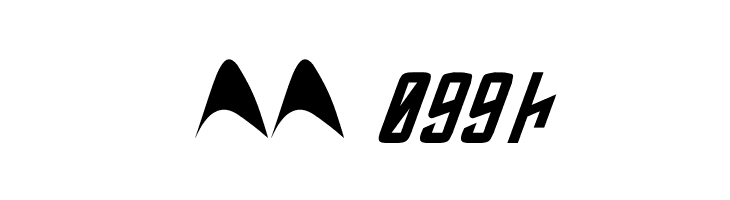 Polski DIN Trek Kursywa  Скачать бесплатные шрифты