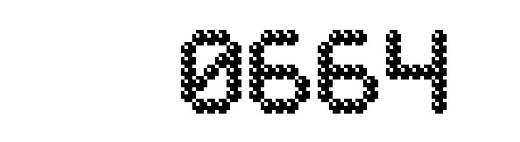 Bubble Pixel-7 Dark  Скачать бесплатные шрифты