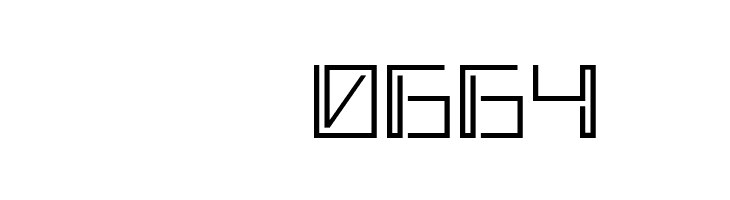 Double Line 7  Скачать бесплатные шрифты