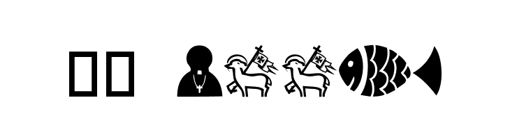Christian Icons  Скачать бесплатные шрифты