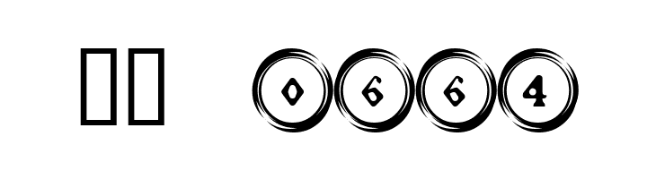 Elevator Buttons Two  Скачать бесплатные шрифты