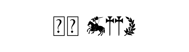 Crusader  Скачать бесплатные шрифты