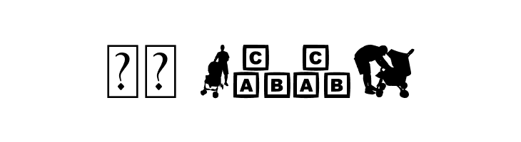 baby icons  Скачать бесплатные шрифты