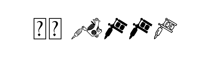 Tattoo Pro Icons  Скачать бесплатные шрифты