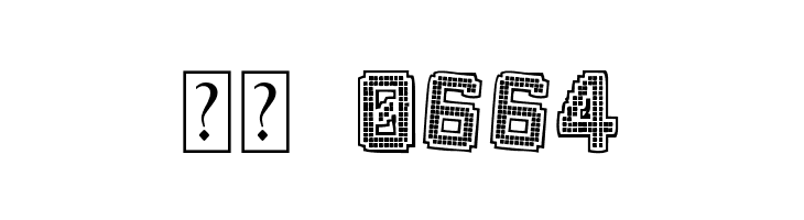 Pixel Chaos  Скачать бесплатные шрифты