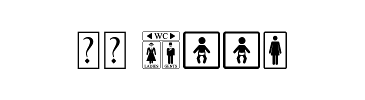 Restroom  Скачать бесплатные шрифты