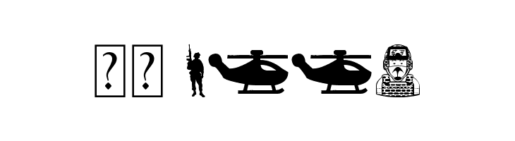 Special Forces  Скачать бесплатные шрифты