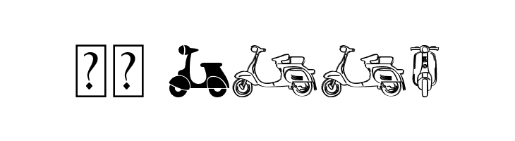 Vespa  Скачать бесплатные шрифты