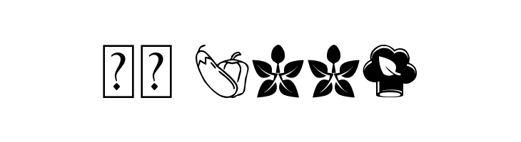 Vegan Icons  Скачать бесплатные шрифты
