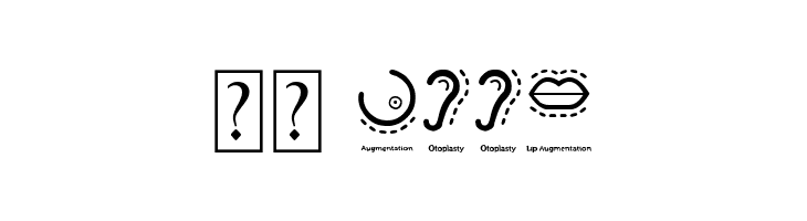 Plastic Surgery  Скачать бесплатные шрифты