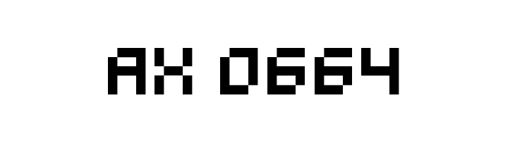 5Mikropix Regular  Скачать бесплатные шрифты