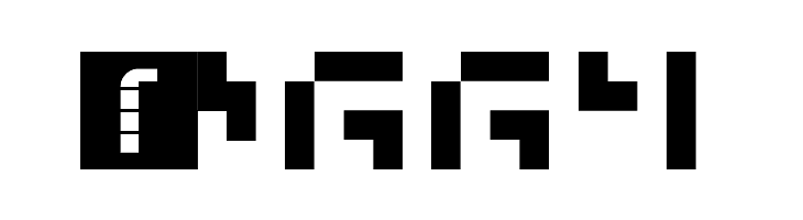 5Microchip Nowhere Regular  Скачать бесплатные шрифты