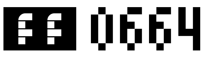 5Monopix Regular  Скачать бесплатные шрифты