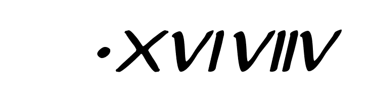 Justinian 2 Italic  Скачать бесплатные шрифты