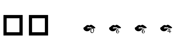 KR Bite Your Lip!  Скачать бесплатные шрифты