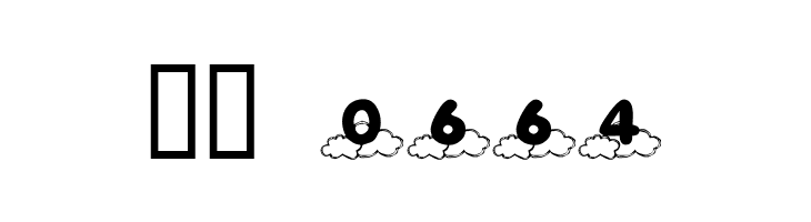 KR Cloud Nine  Скачать бесплатные шрифты