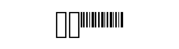 Libre Barcode 128 Regular  Скачать бесплатные шрифты