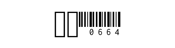 Libre Barcode 128 Text Regular  Скачать бесплатные шрифты