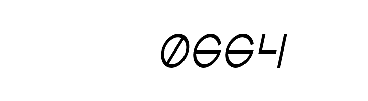 Earth Orbiter Condensed Italic  Скачать бесплатные шрифты
