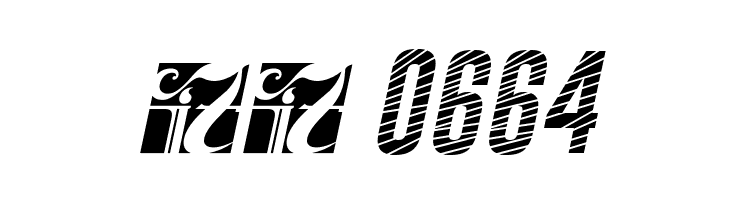 Gobold CUTS Italic  Скачать бесплатные шрифты