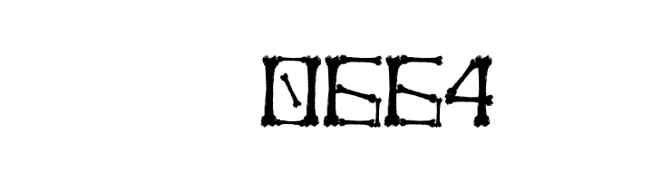 Bonez  Скачать бесплатные шрифты