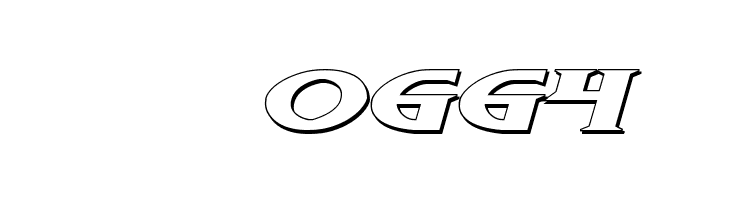 Wolf's Bane II Super-Expand 3D Italic  Скачать бесплатные шрифты