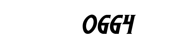 Wolf's Bane II Expanded Italic  Скачать бесплатные шрифты