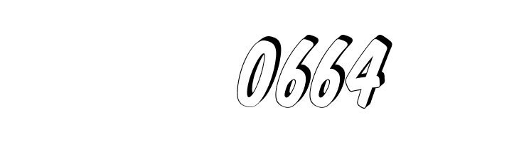 VTCSuperMarketSuperSale3DTilt  Скачать бесплатные шрифты