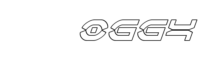 Oberon Deux Outline Italic  Скачать бесплатные шрифты