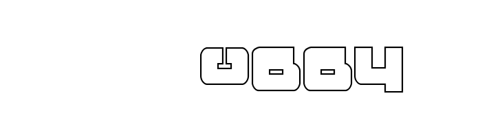 Boomstick Outline  Скачать бесплатные шрифты