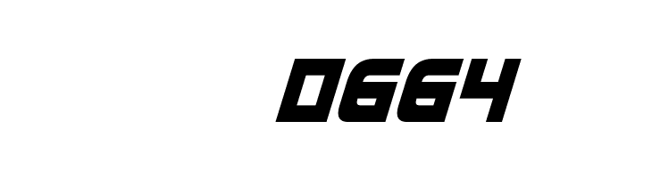 Defcon Zero Condensed Italic  Скачать бесплатные шрифты