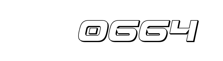 Beam Weapon 3D Italic  Скачать бесплатные шрифты