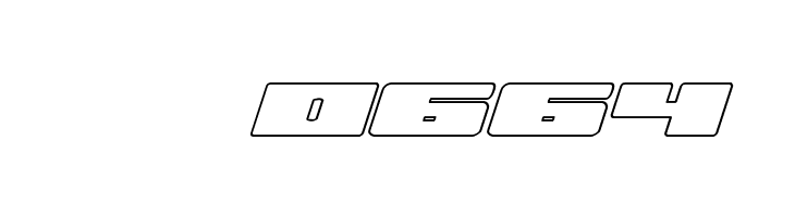 Illumino Outline Italic  Скачать бесплатные шрифты