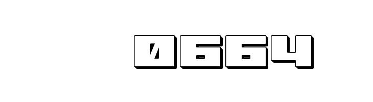 Turbo Charge 3D  Скачать бесплатные шрифты