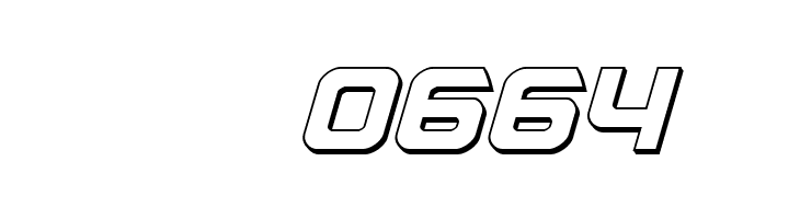 USAngel 3D Italic  Скачать бесплатные шрифты