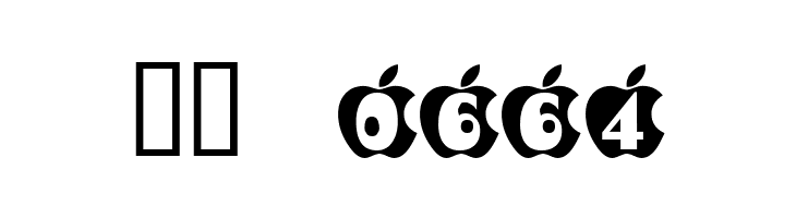 IN APPLE  Скачать бесплатные шрифты