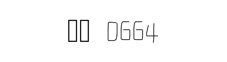 Electronic Thin  Скачать бесплатные шрифты