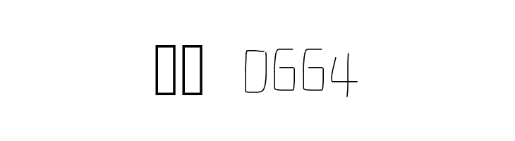 Electronic UltraThin  Скачать бесплатные шрифты