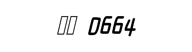 Electronic Circuit Italic  Скачать бесплатные шрифты