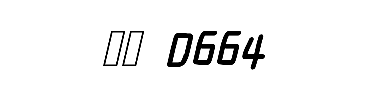 Electronic Black Italic  Скачать бесплатные шрифты