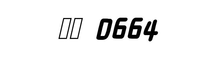 Electronic Titanium Italic  Скачать бесплатные шрифты