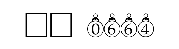 Xmas Regular  Скачать бесплатные шрифты